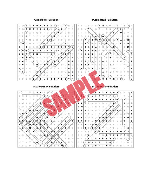 ภาพตัวอย่าง 2 ของ แบบฝึกหัดปริศนา184ชุดที่1