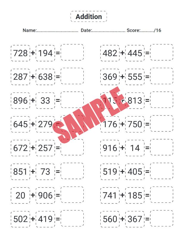 ภาพตัวอย่าง 1 ของ แบบฝึกหัดเสริมทักษะชุดที่788981