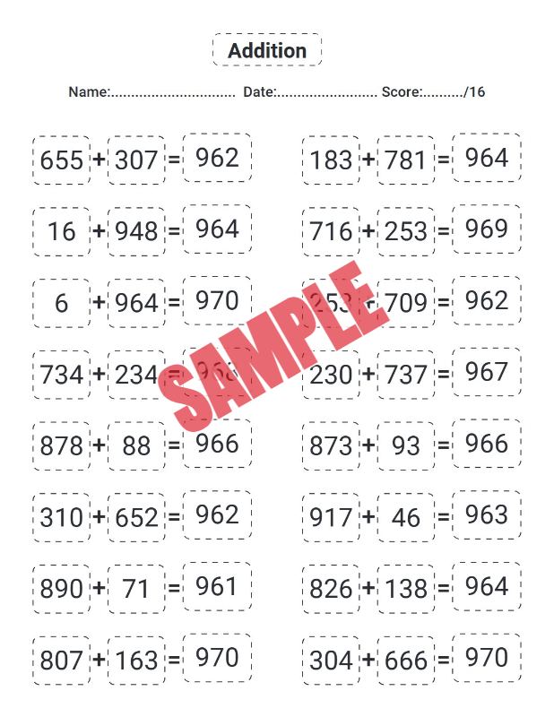 ภาพตัวอย่าง 2 ของ แบบฝึกหัดเสริมทักษะชุดที่788981