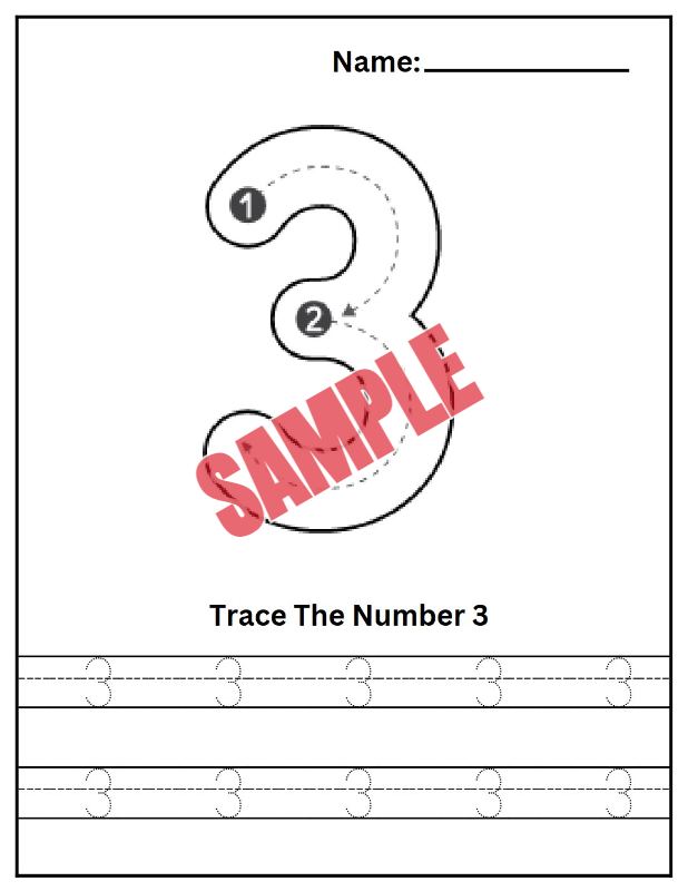 ปก แบบฝึกหัดตัวเลขและการนับชุดที่352956