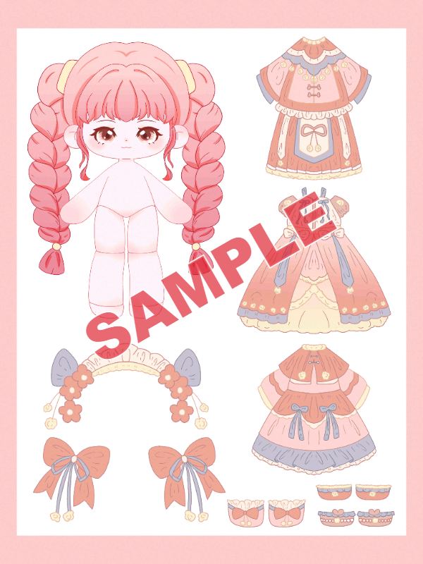 ปก ตุ๊กตากระดาษชุดที่3