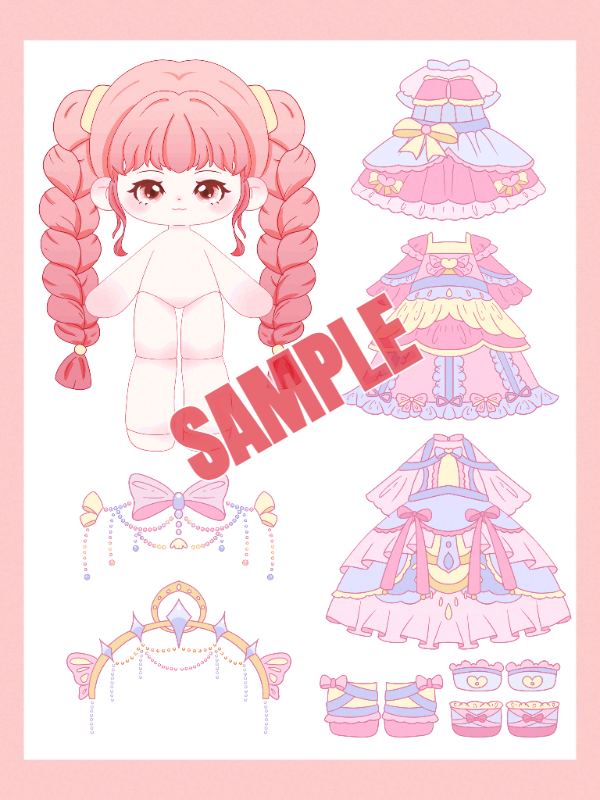 ปก ตุ๊กตากระดาษชุดที่1