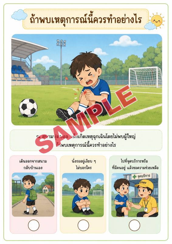 ภาพตัวอย่าง 1 ของ เกมเสริมทักษะชีวิตสำหรับเด็กชุดที่52