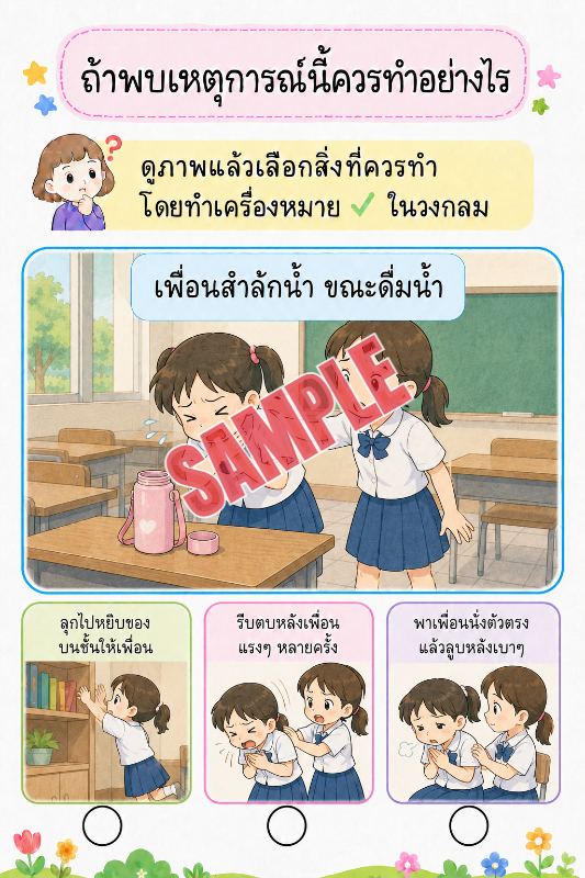 ปก เกมเสริมทักษะชีวิตสำหรับเด็กชุดที่49