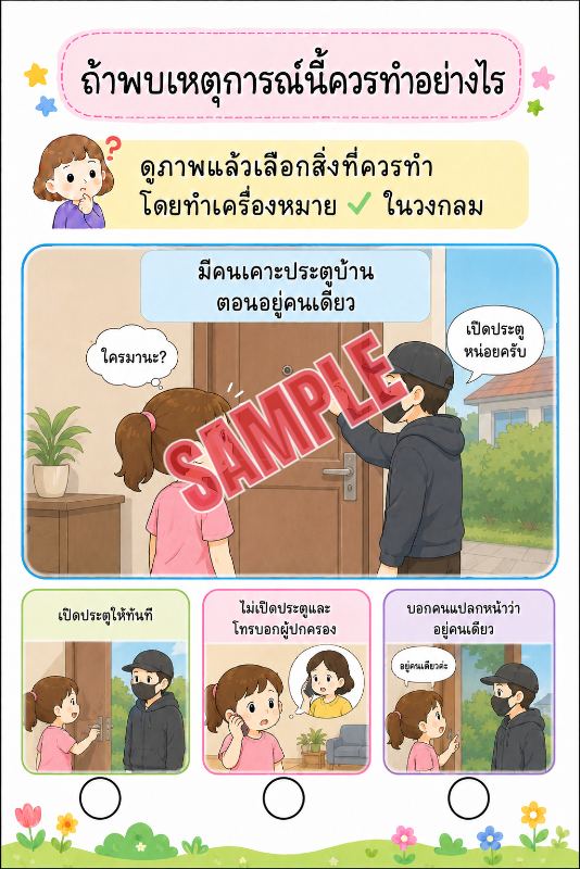 ปก เกมเสริมทักษะชีวิตสำหรับเด็กชุดที่47